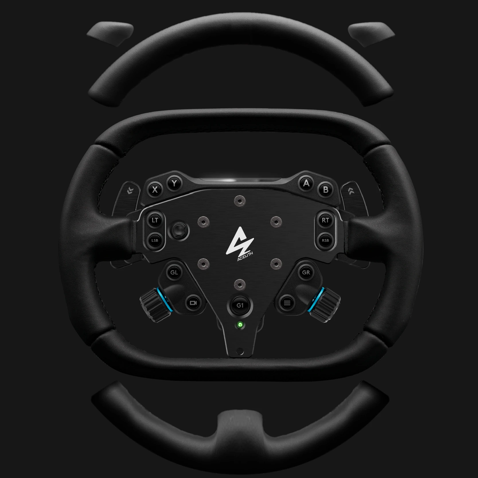 Ace Morph G50 RS - Modular Rim for Logi RS Hub by Acelith - Wheels