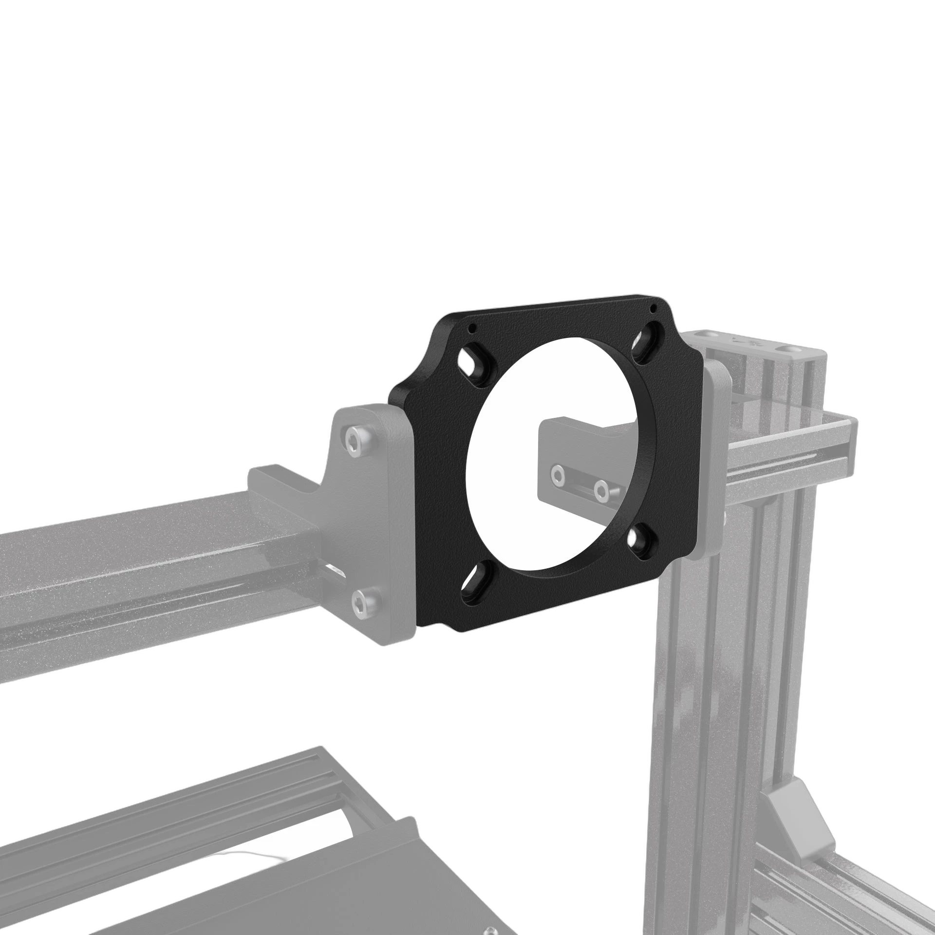 Wheel Deck Mounting Plate [Simucube / MiGE] by Advanced Simracing - Accessories