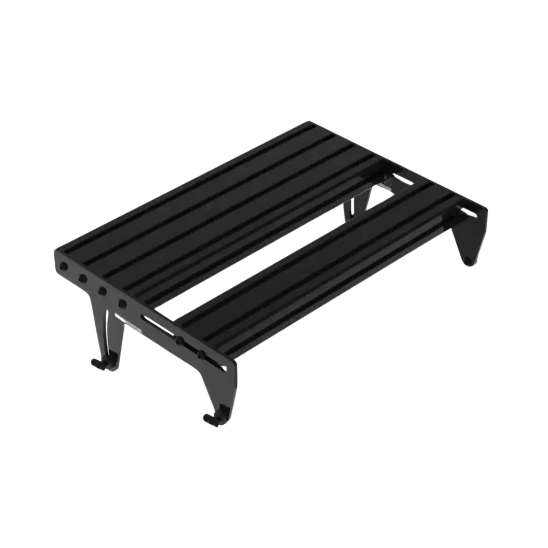 Pedal Plate Black 600mm by AluXProfile - Accessories