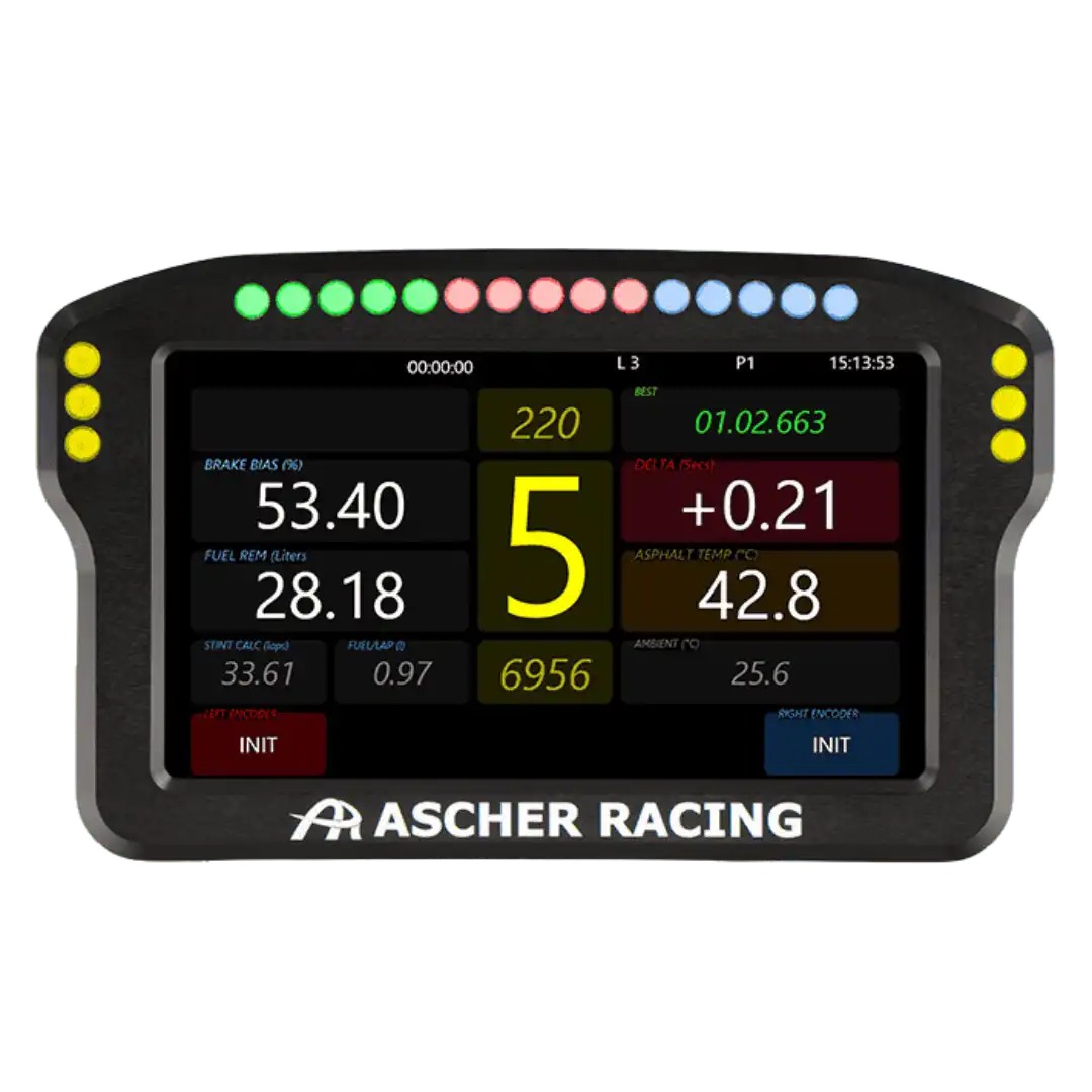 Ascher Dashboard 4" by Ascher Racing - Dashboards