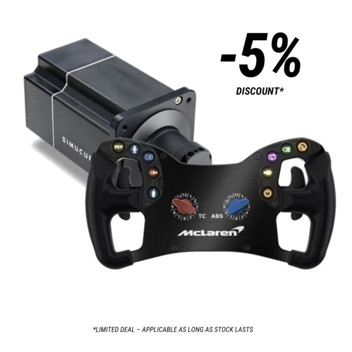 Bundle: McLaren Artura GT4 + Simucube 2