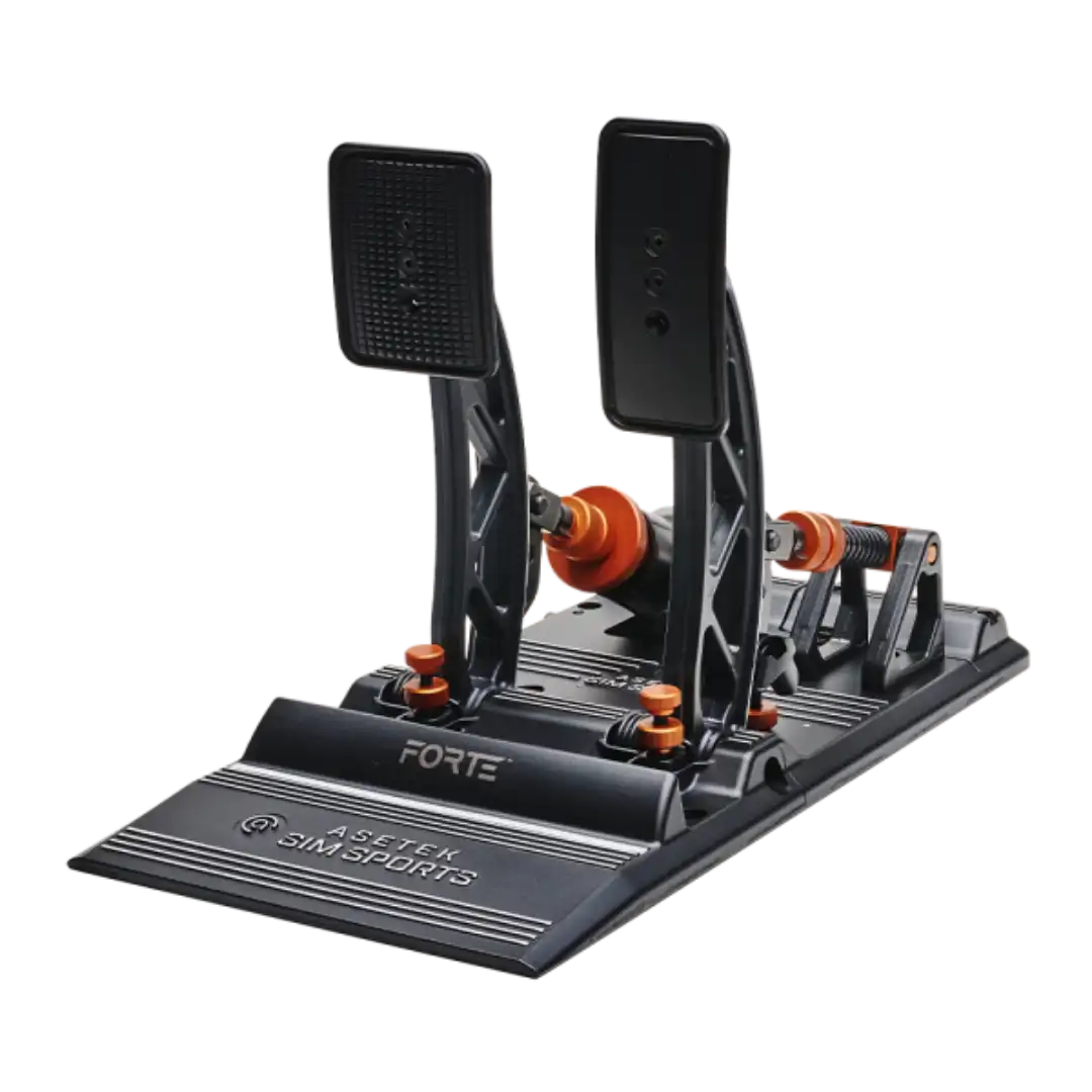 Asetek Forte® Sim Racing Pedals Brake & Throttle by Asetek - Pedals