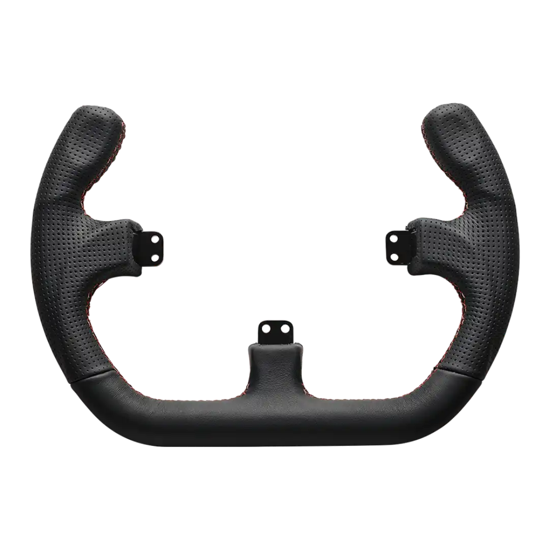 Asetek Open D Black Leather Rim by Asetek - Wheels