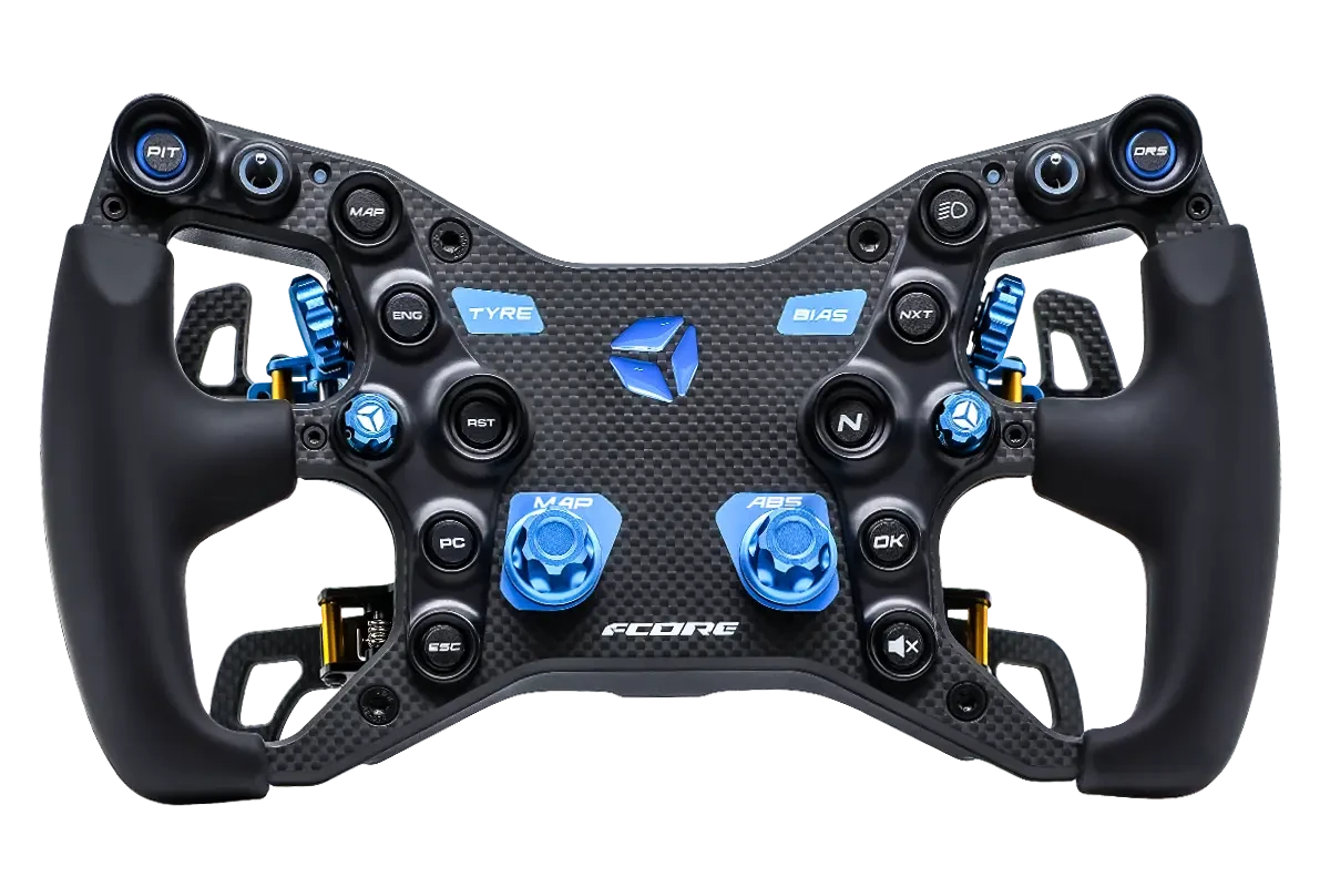 F-CORE EVO Formula Blue by CubeControls - Wheels