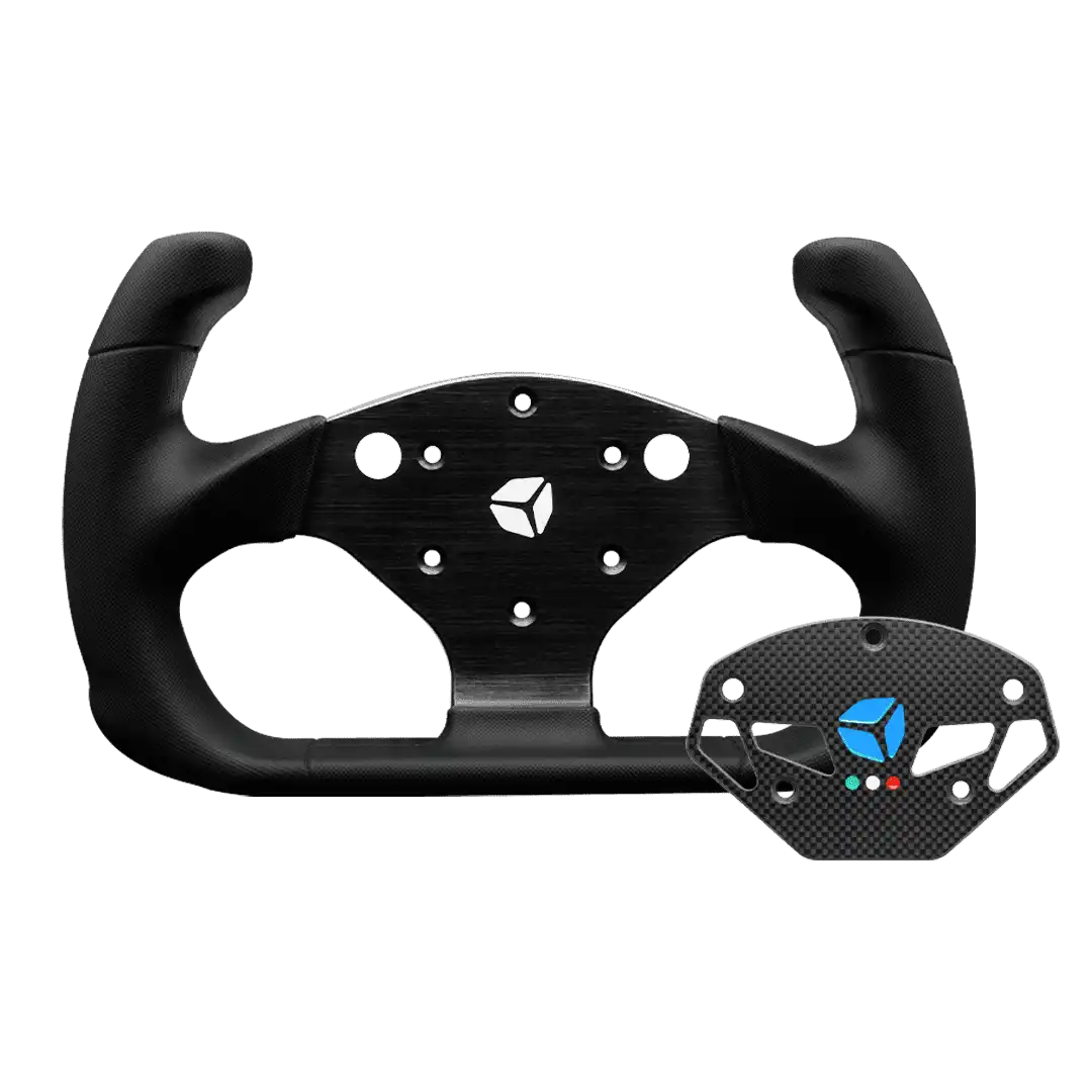 Sim Racing Steering Wheel GT Zero Rubber RIM + GT Zero Badge by CubeControls - Wheels