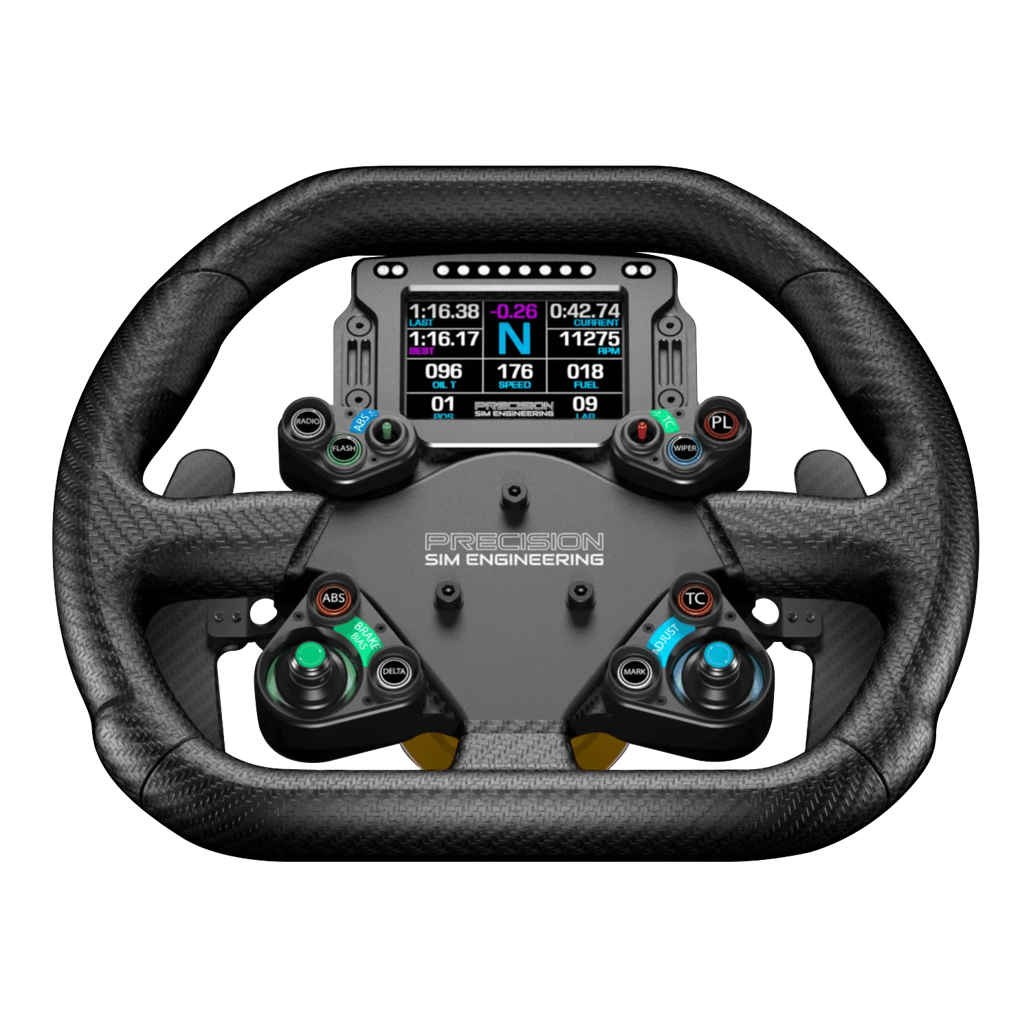 CuraSim Controls GT1 Steering Wheel