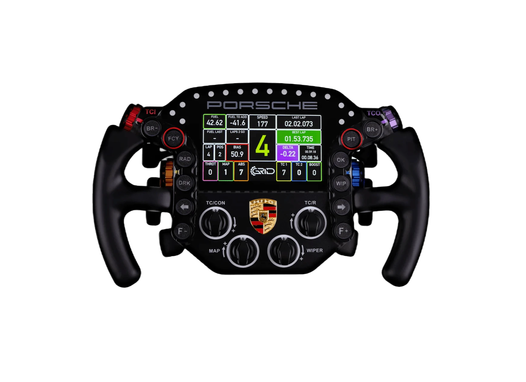 CuraSim Controls Official Porsche 911 RSR Steering Wheel by CuraSim Controls