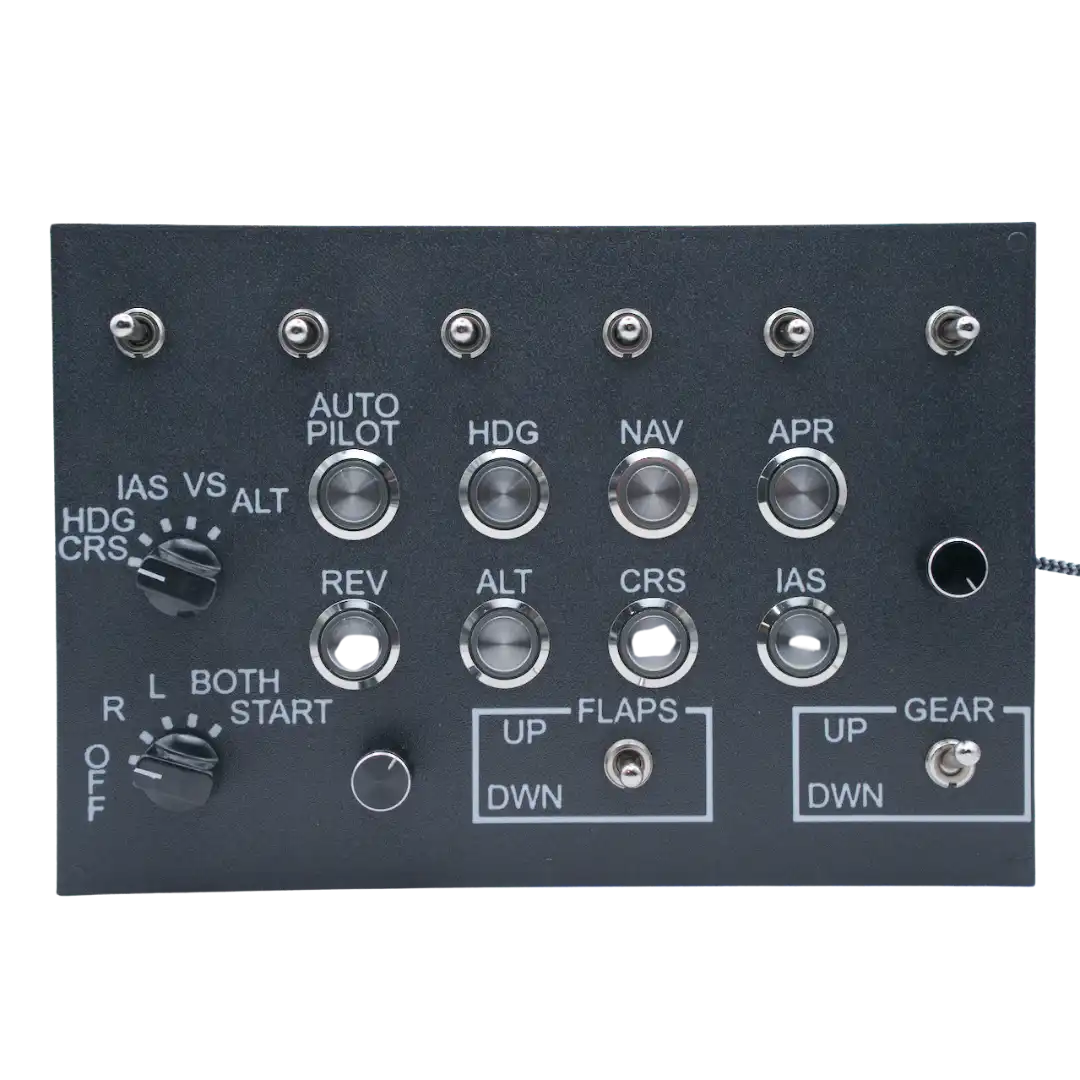 Auto Pilot Button Box by CuraSim Controls