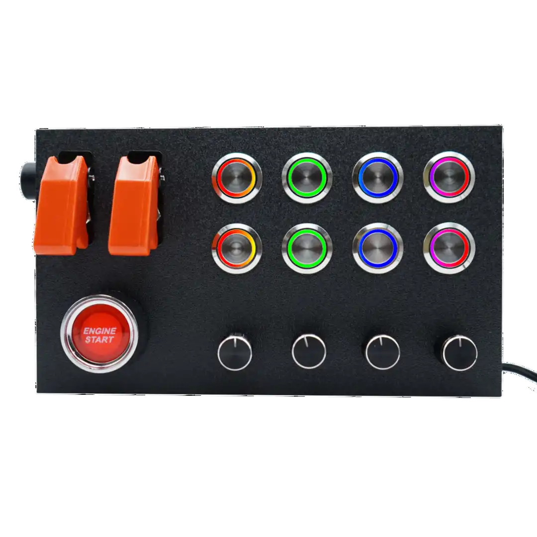 Racing Button Box DLX Racing Button Box DLX by CuraSim Controls - Buttonboxes