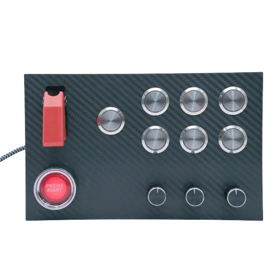 Racing Button Box V1 Racing Button Box V1 by CuraSim Controls - Buttonboxes