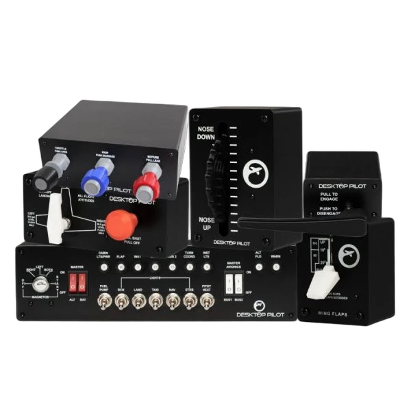 Desktop Pilot Economy Bundle with TPM Throttle Box
