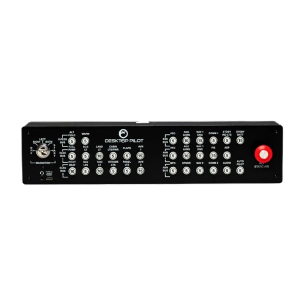Desktop Pilot Lighted Circuit Breaker Panel by Desktop Pilot - Buttonboxes