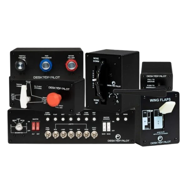 Desktop Pilot Premium Bundle with TPM Vernier Throttle Box