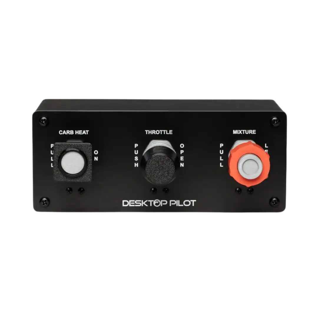 DP Carb heat Throttle Quadrant by Desktop Pilot - Buttonboxes