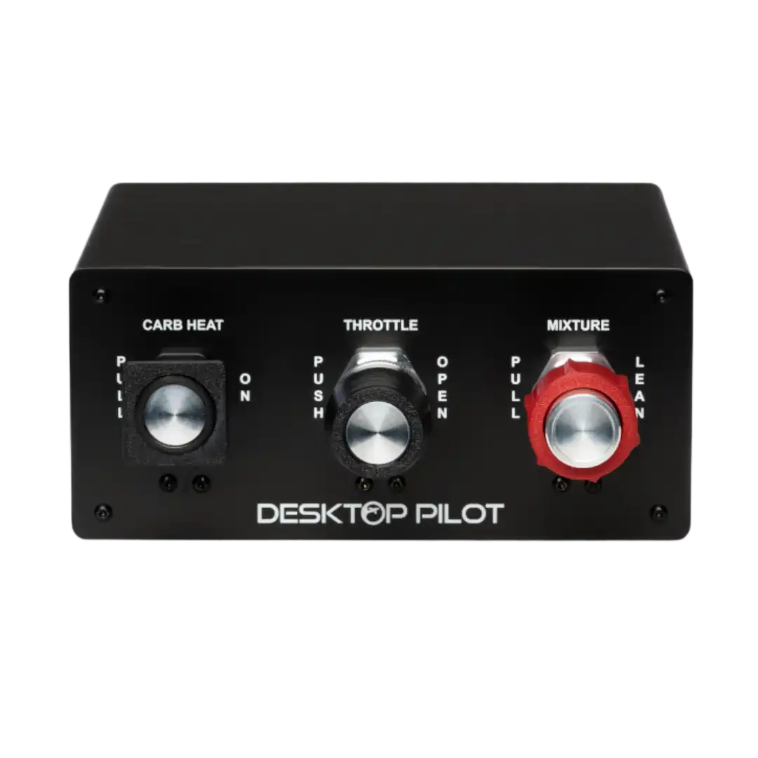 DP Carb Heat Vernier Throttle Quadrant by Desktop Pilot - Buttonboxes