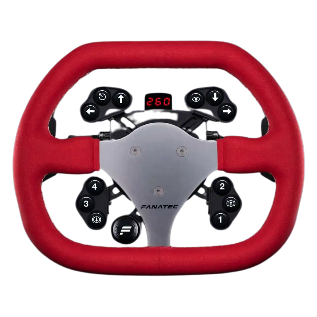ClubSport Steering Wheel Flat 2 V2 ClubSport Steering Wheel Flat 2 V2 by Fanatec - Wheels