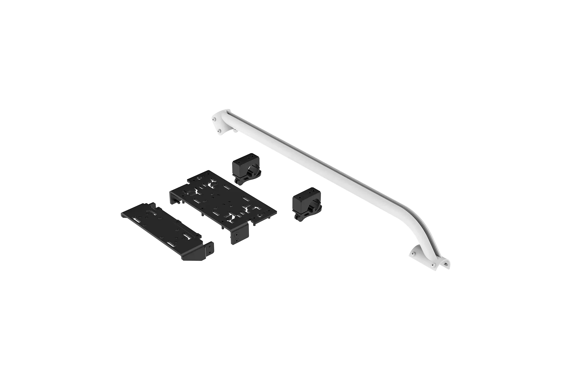 Fanatec GT Cockpit Shifter Mount – Left (White) by Fanatec - Accessories