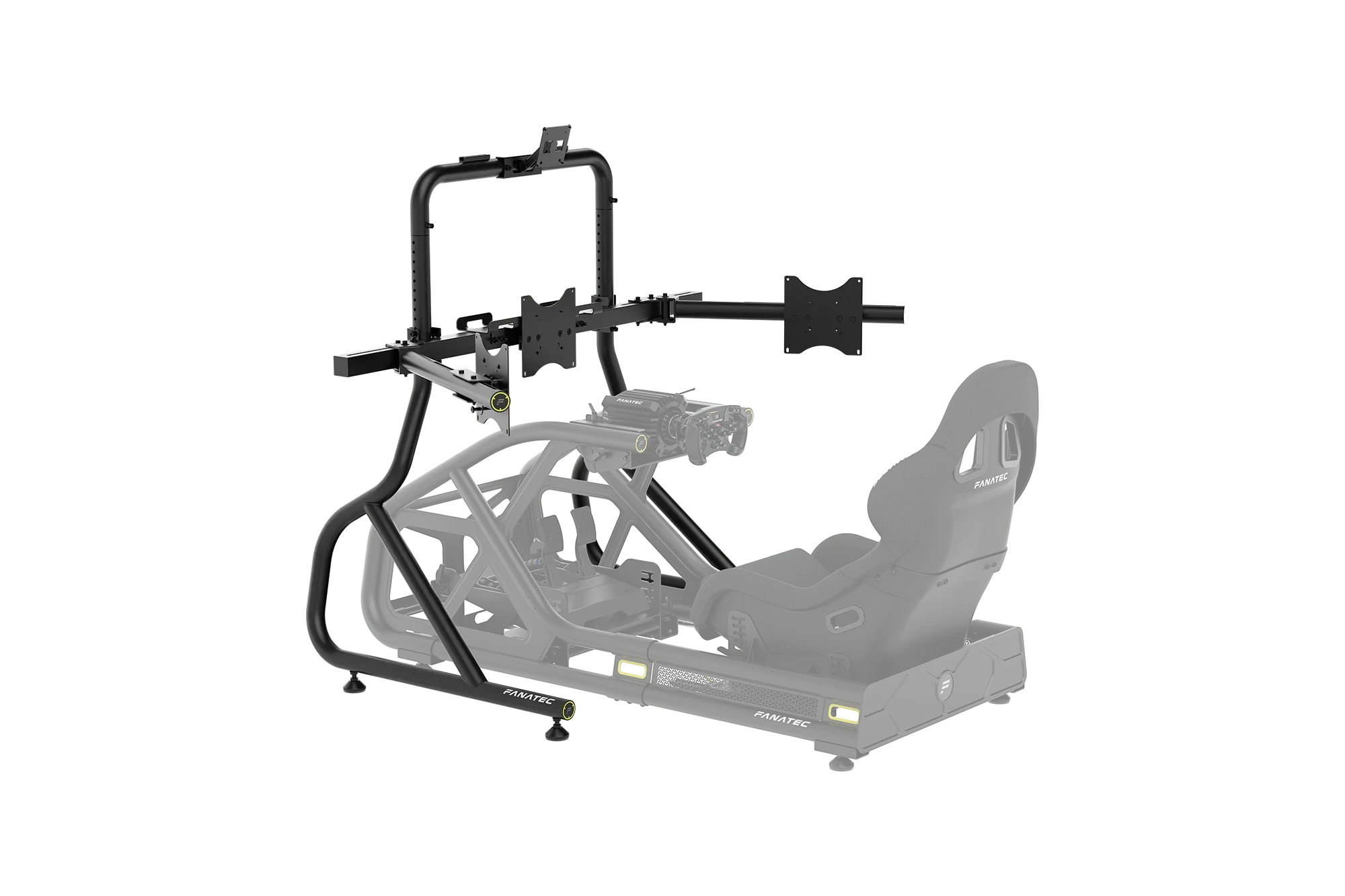 Fanatec GT Cockpit Triple Monitor Expansion Kit (Black)