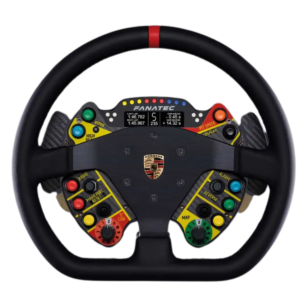 Podium Steering Wheel Porsche 911 GT3 R Leather