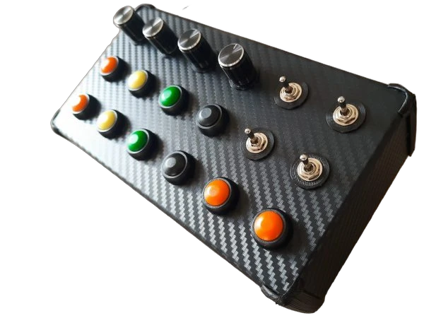 FlashFire Button Box 30 Commands 4 Toggle Switches 4 Rotary by FlashFire