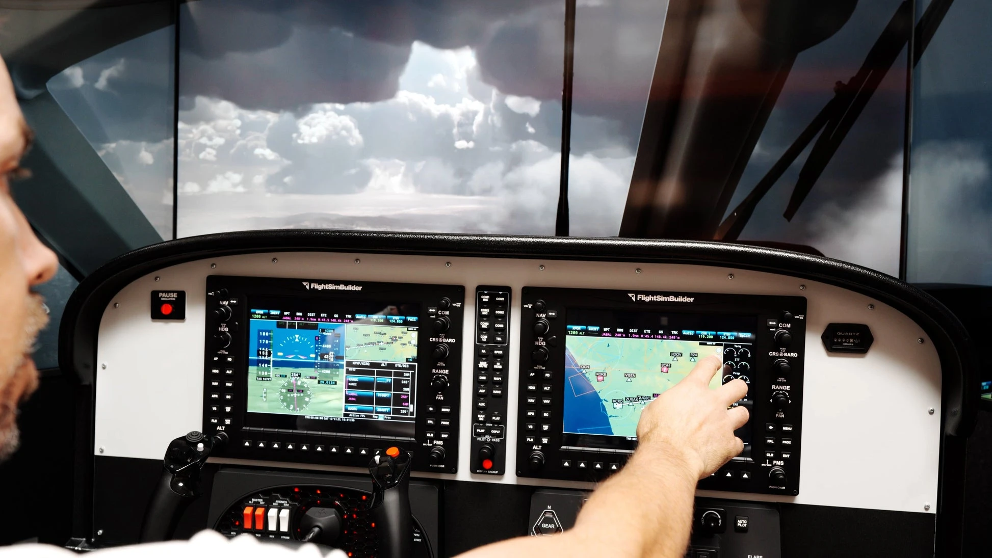 Flagship Panel - Honeycomb Controls Flagship Panel - Honeycomb Controls by Flight Sim Builder - Avionic