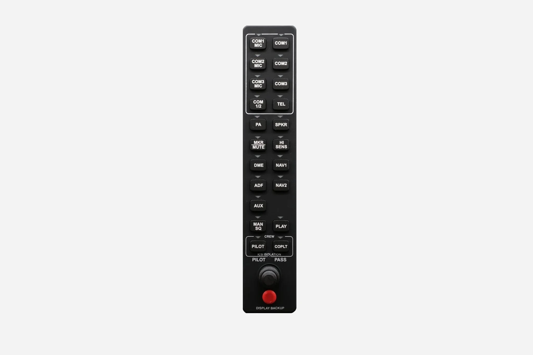 FSB G1000 Audio Panel by Flight Sim Builder - Buttonboxes