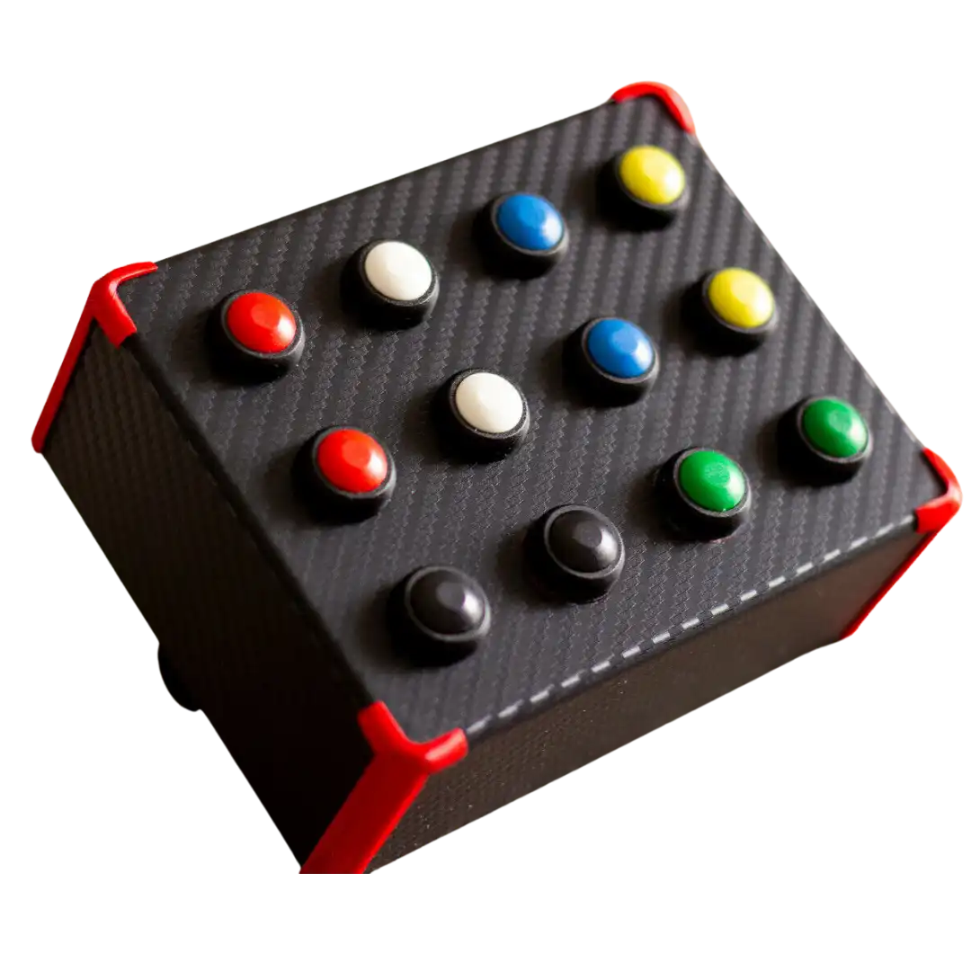 Fly Button Box 12 Carbon by FLY Sim Control