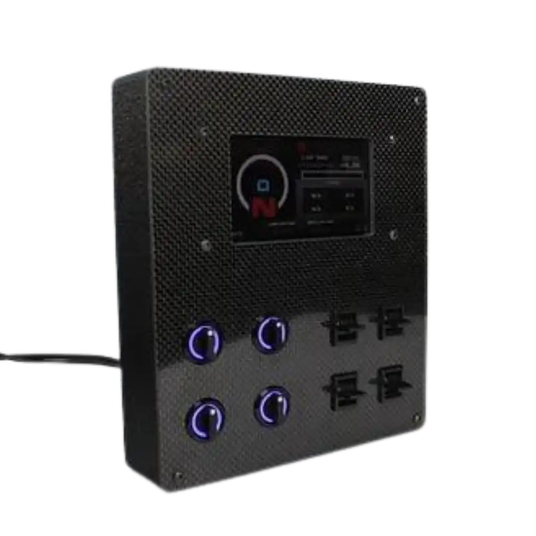 Grizzly Buttonbox Carbon Touch Screen Display Grizzly Buttonbox Carbon Touch Screen Display by Grizzly Simgineering - Buttonboxes