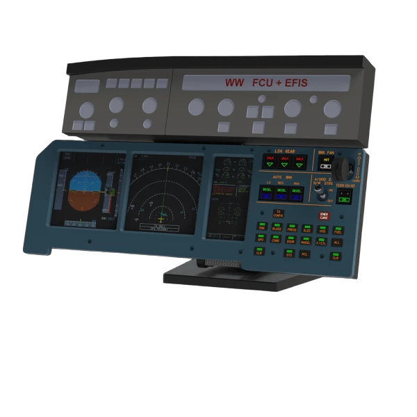 Java Simulator Mini Airbus MIP Panel Desktop Series by Java Simulator