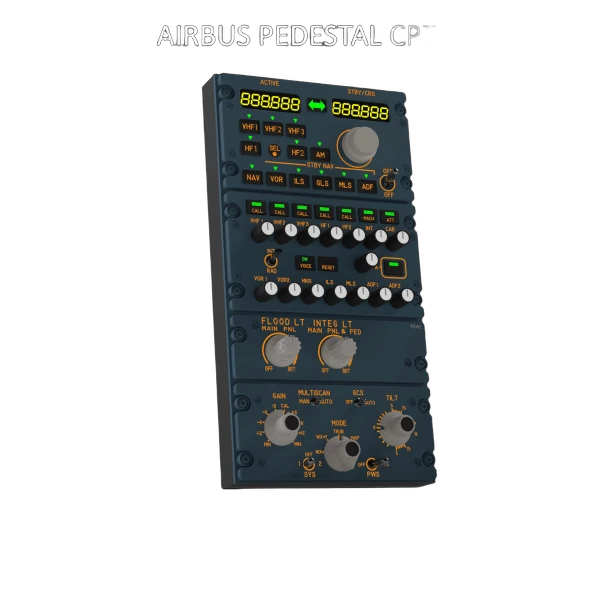 Java Simulator Airbus Pedestal CPT Pack by Java Simulator
