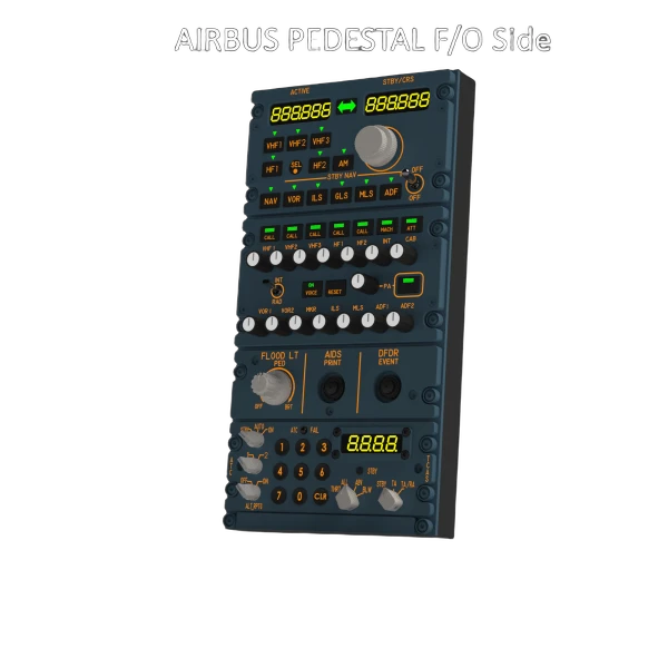 Java Simulator Airbus Pedestal F/O Pack by Java Simulator