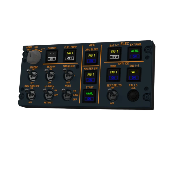 Java Simulator Airbus OVH Panel Size S by Java Simulator