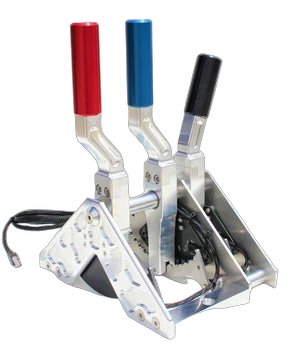 Jinx Shifters V2 ARB and Brake Bias Gaming Combo Silver by Jinx Shifters