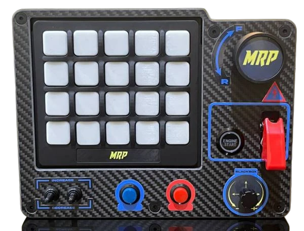 MRP LMDH Button Box MRP LMDH Button Box by MME Simsport - Buttonboxes