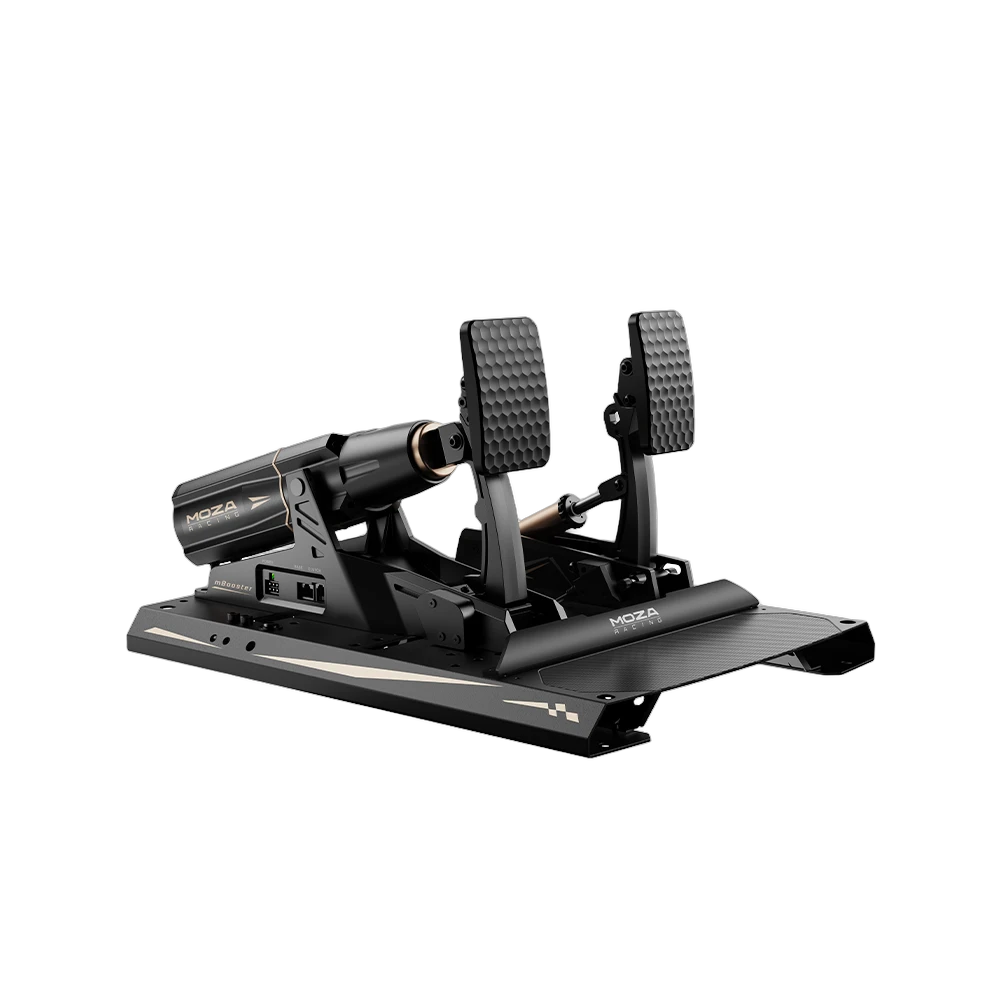MOZA mBooster Pedal Set with CRP2 Throttle by MOZA Racing - Pedals