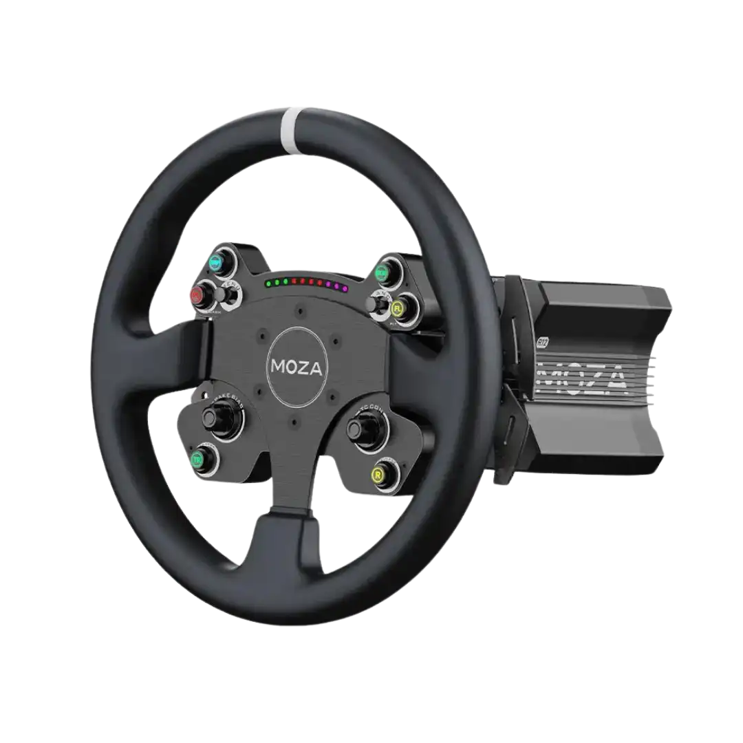 Moza R12 and CS V2P Steering Wheel Bundle
