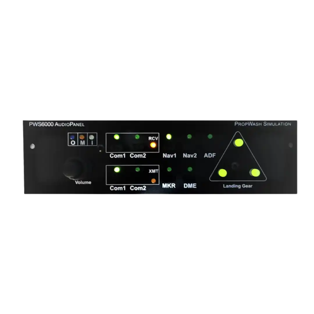 PWS Audio Panel PWS Audio Panel by Propwash Sim - Avionic