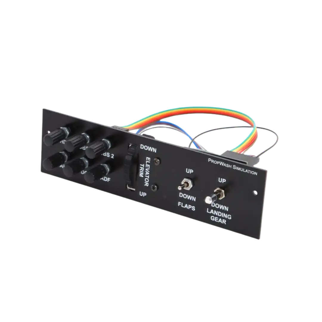 PWS Encoder Panel Gear / Flap / Trim by Propwash Sim - Buttonboxes