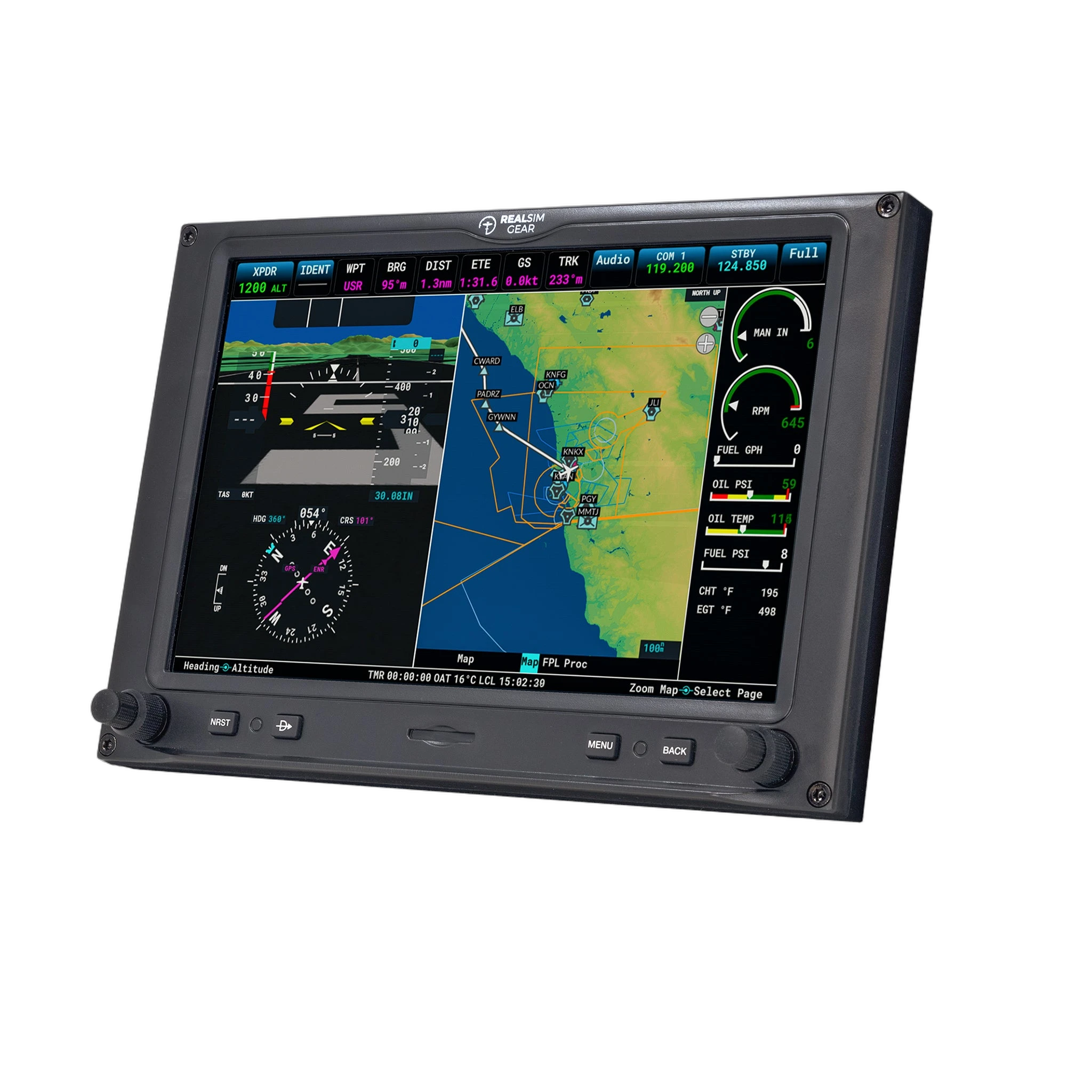 RealSimGear G3X Avionics Panel by Real Sim Gear