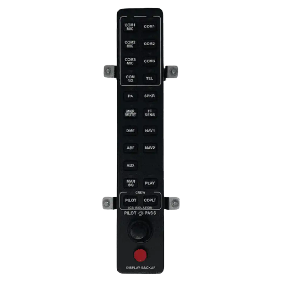 GMA Audio Panel Add-On for G1000 by Real Sim Gear - Buttonboxes
