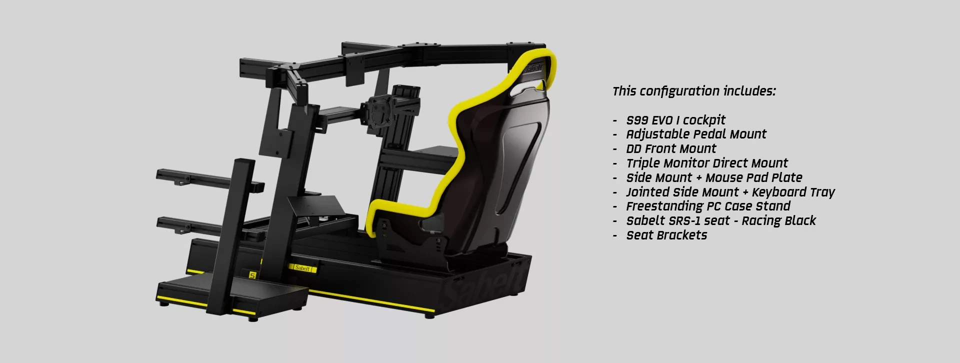 S99 EVO I S99 EVO I by Sabelt - Rigs