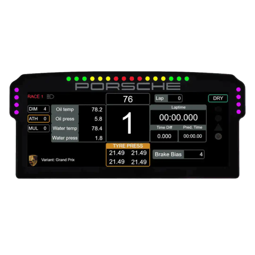 Porsche 911 GT3 Cup Dashboard Display Unit