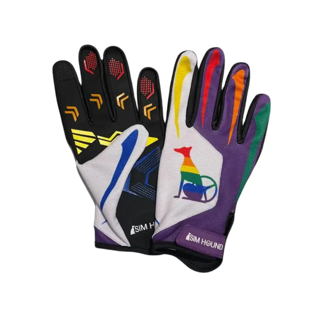 Sim Hound Gloves - Rainbow