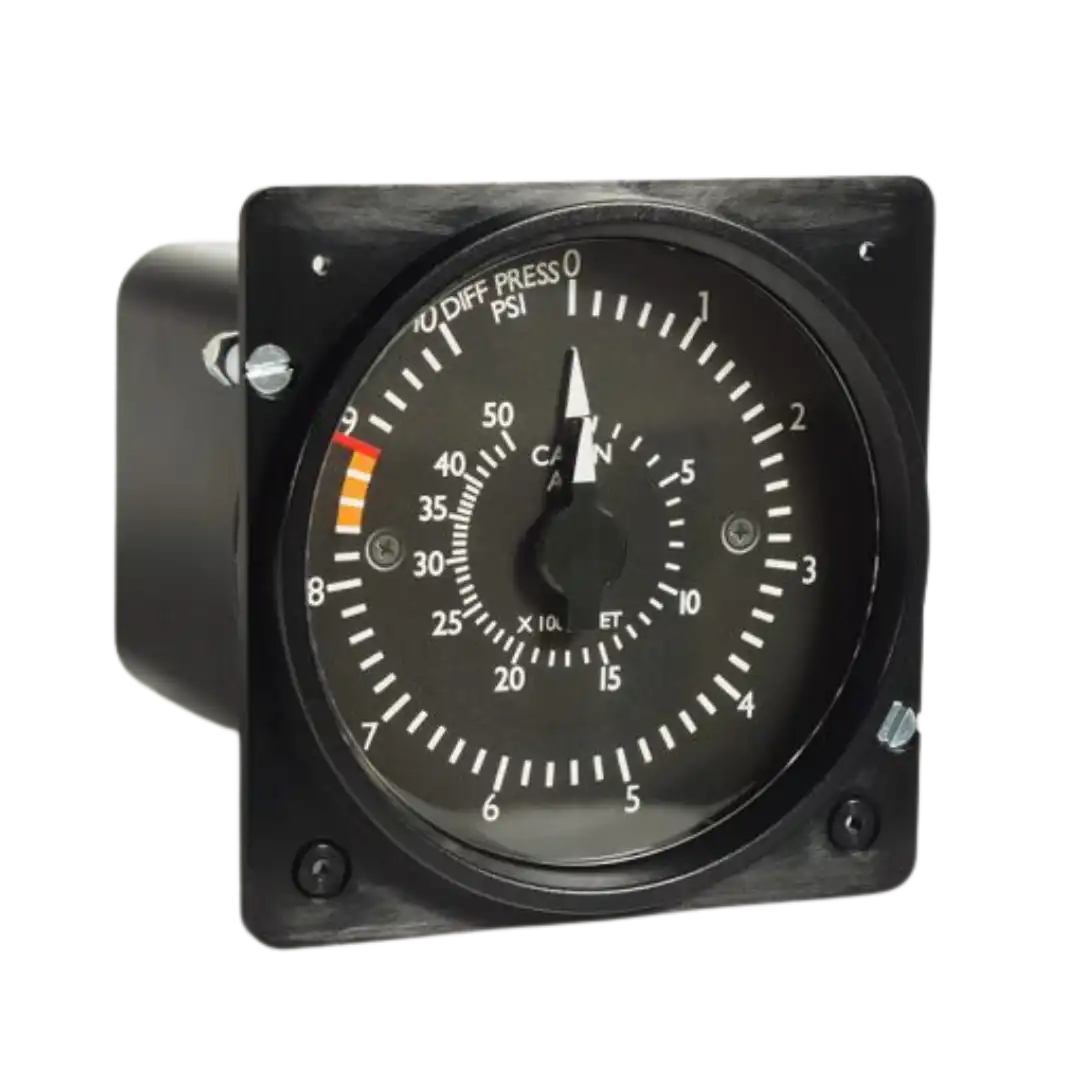 SK 737 Diff Pressure Alt Cabin Gauge by Sim Kits - Avionic