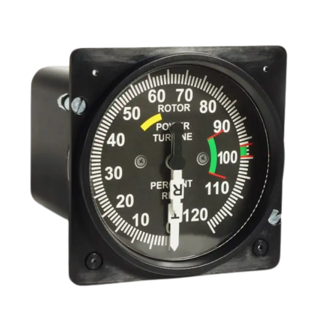 SK Bell Rotor Power Torque Gauge by Sim Kits - Avionic