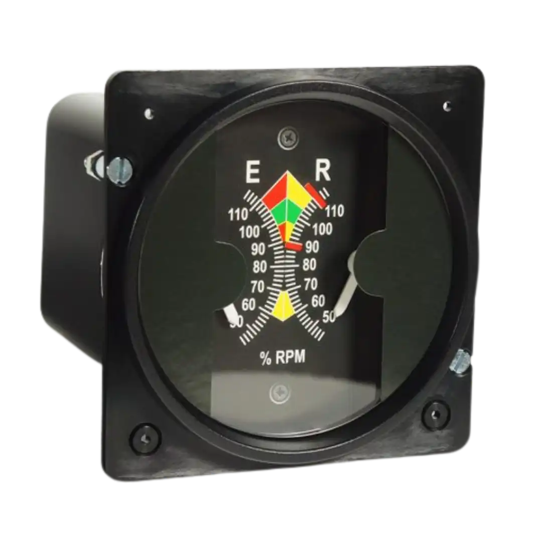 SK R22 / R44 Engine Rotor RPM Gauge by Sim Kits - Avionic