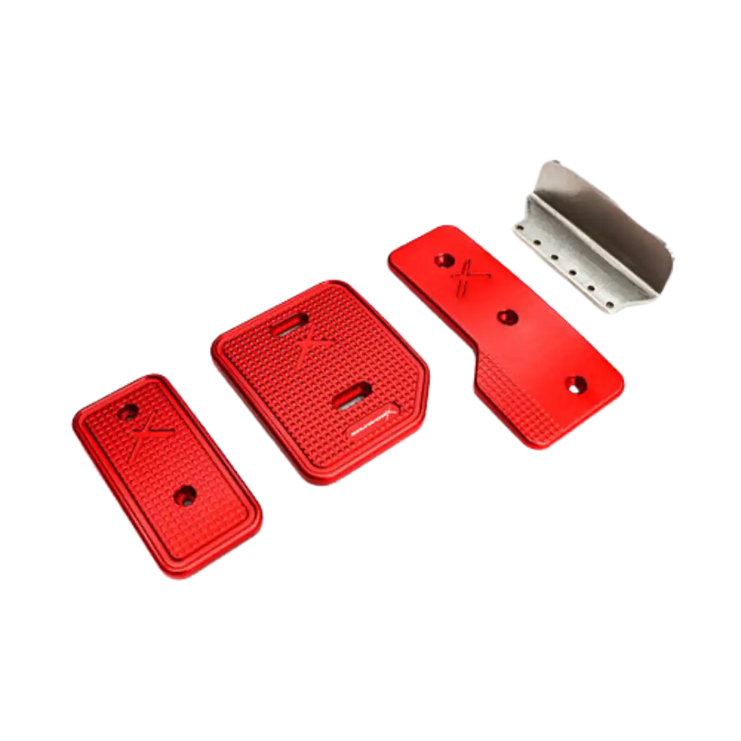 V8 Supercar Billet Pedal Pads by Simworx - Pedals