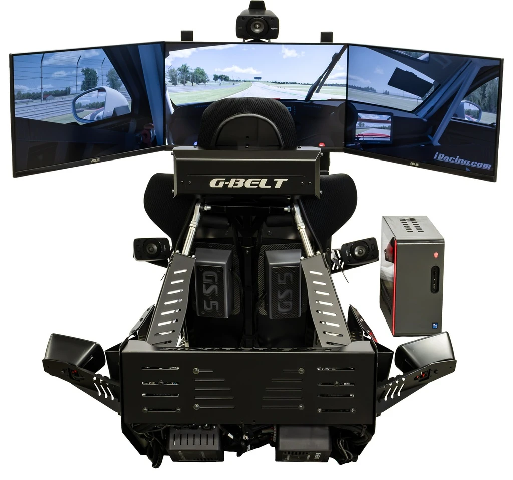 ESR-3 Pro Racing Simulator - Triple 4K 32" ASUS ESR-3 Pro Racing Simulator - Triple 4K 32" ASUS by Simxperience - Rigs