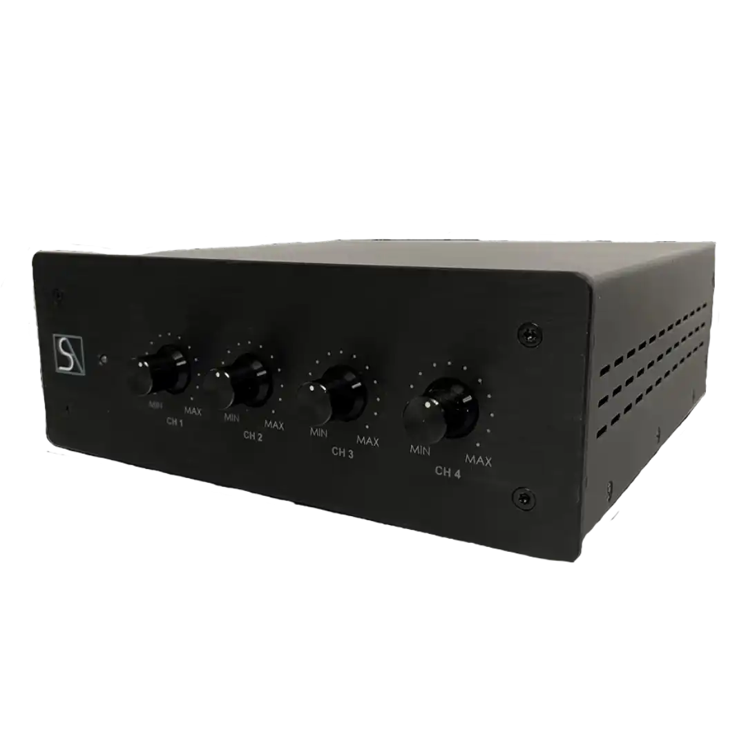 Slip Angle 4 Channel Bass Shaker Amplifier by Slip Angle
