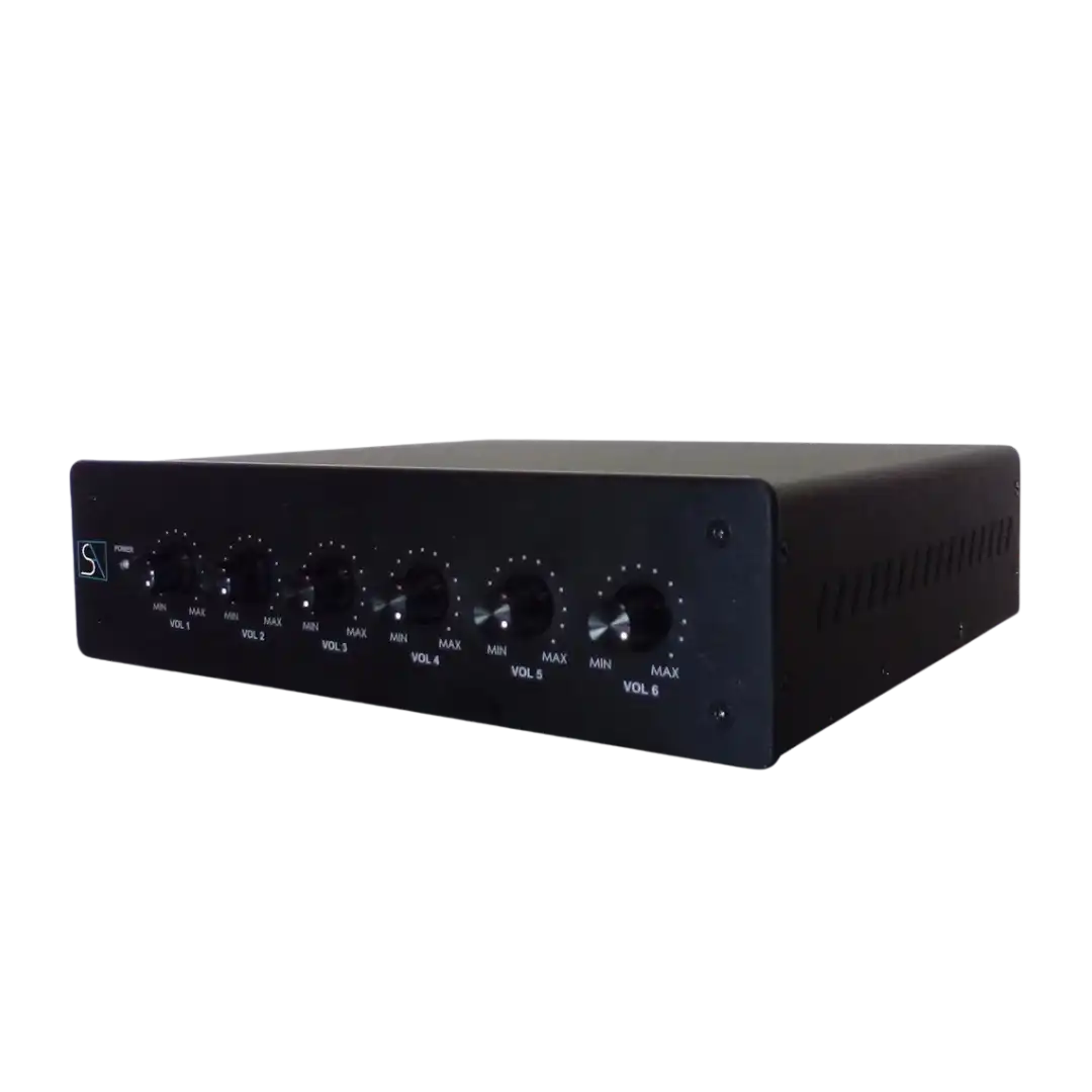 Slip Angle 6 Channel Bass Shaker Amplifier by Slip Angle